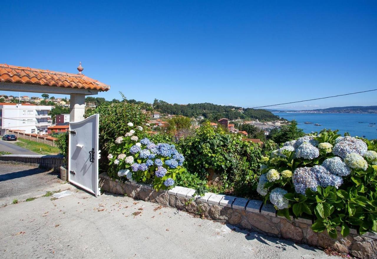 Apartamento con jardin en un chale Bueu Exterior foto