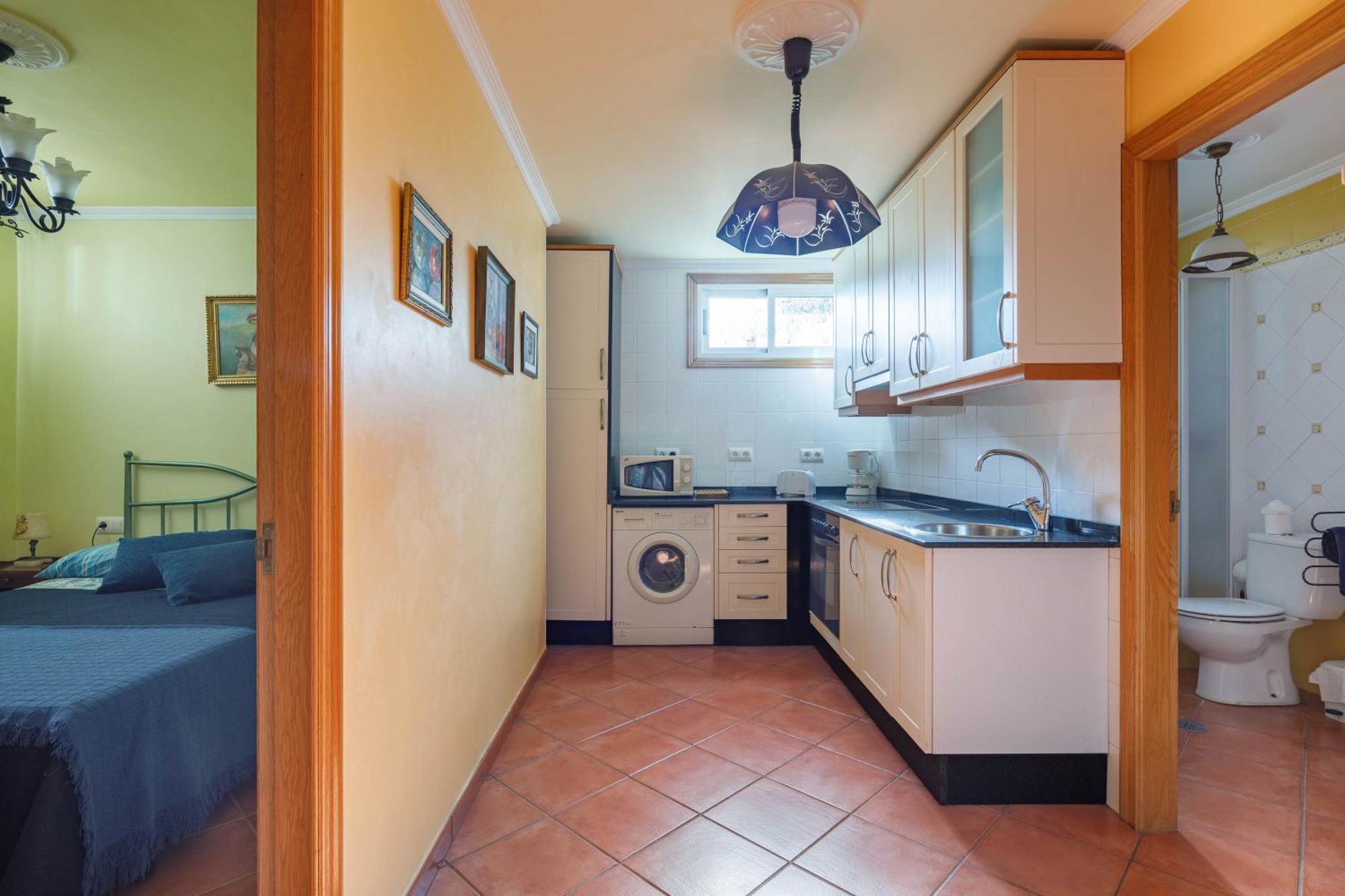 Apartamento con jardin en un chale Bueu Exterior foto